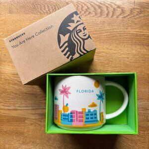 Starbucks You Are Here Collection Florida Mug NIB